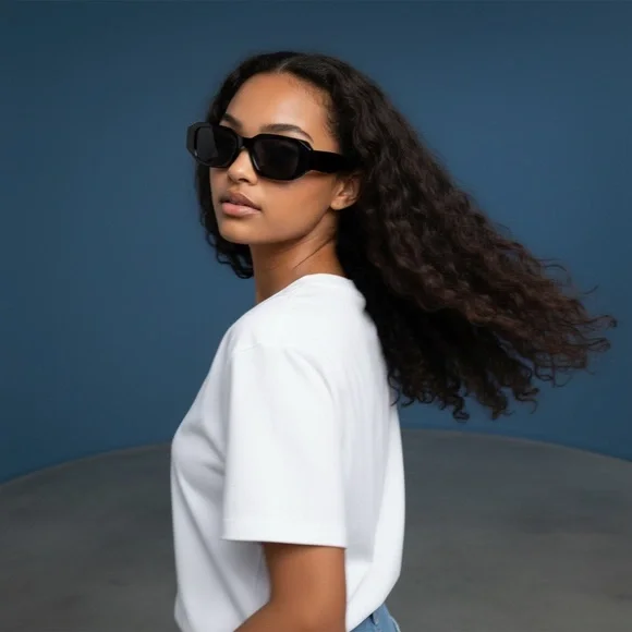 Prada Women’s Sunglasses | Black Frame | Grey Lenses | Like New - Picture 9 of 13